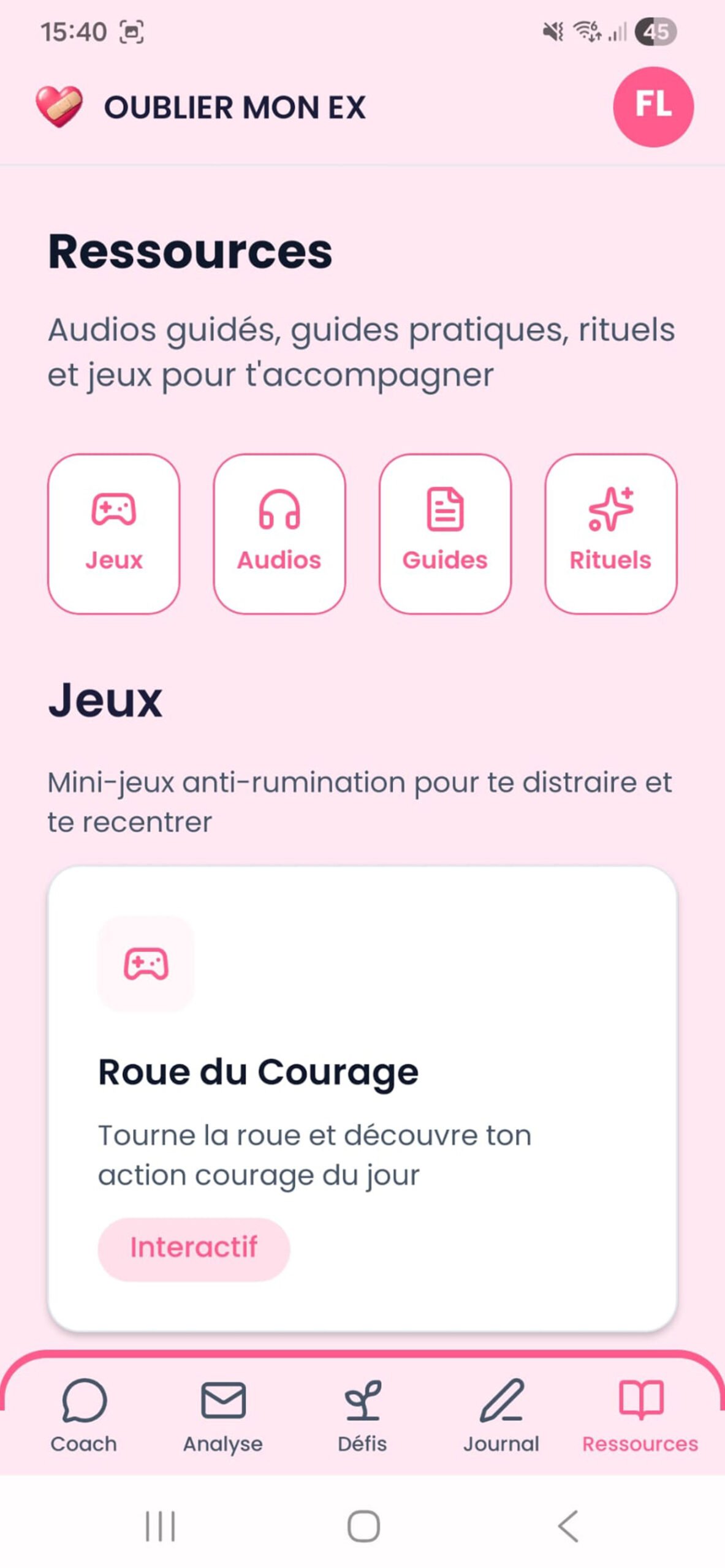 Ressources Oublier Mon Ex